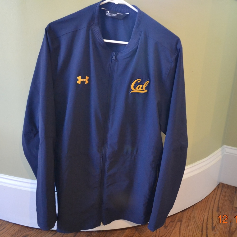 UNDER ARMOUR L/S ZIP JACKET CAL STATE